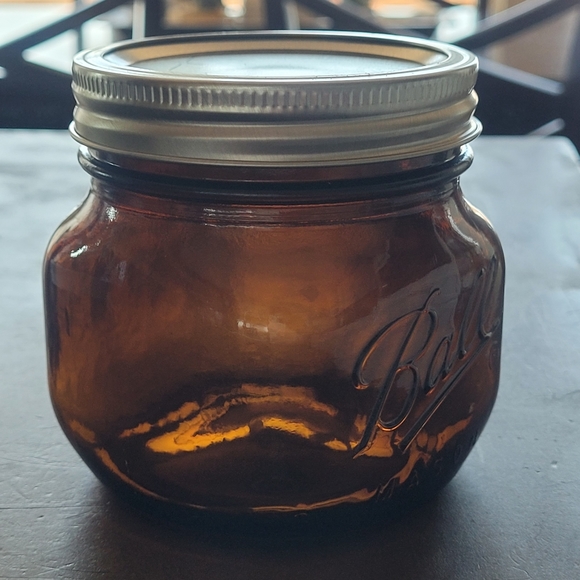 Amber Ball Canning pint jars New - Picture 5 of 6